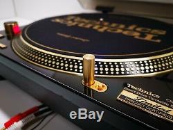 Technics Sl-1200gld 1200, Édition Limitée, Or 24 Carats, Condition No. 2280