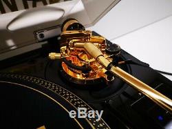 Technics Sl-1200gld 1200, Édition Limitée, Or 24 Carats, Condition No. 2280