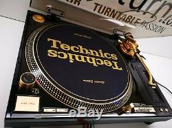 Technics Sl-1200gld 1200, Édition Limitée, Or 24 Carats, Condition No. 2280