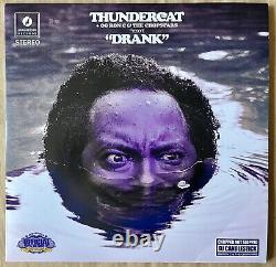 Thundercat a bu 2 x Édition Limitée Vinyle Violet Menthe & en État Non Joué Afx