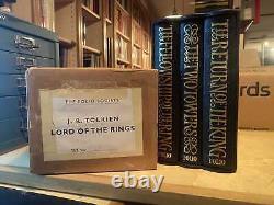 Tolkien Le Seigneur des Anneaux 3 Vols Édition Complète Folio Édition Limitée 2001 HB