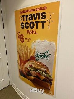 Travis Scott Mcdonalds Poster Impeccable Limited Edition Poster