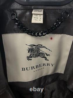 Trench-coat Burberry authentique édition limitée UK 8 EU40 en excellent état