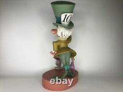 Tres Rare 2005 Disney Mad Hatter Big Figure Limited Edition Impeccable