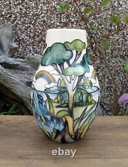 Vase MOORCROFT RAINBOW LAKE forme 117/7 Édition Limitée 18/20 Prix de détail £845