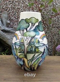 Vase MOORCROFT RAINBOW LAKE forme 117/7 Édition Limitée 18/20 Prix de détail £845