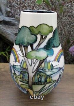 Vase MOORCROFT RAINBOW LAKE forme 117/7 Édition Limitée 18/20 Prix de détail £845