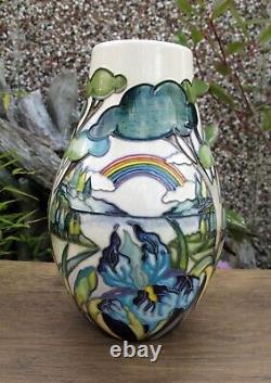 Vase MOORCROFT RAINBOW LAKE forme 117/7 Édition Limitée 18/20 Prix de détail £845