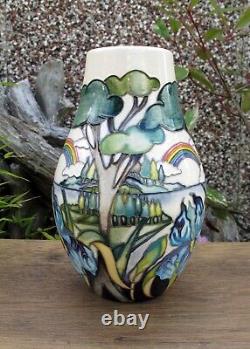 Vase MOORCROFT RAINBOW LAKE forme 117/7 Édition Limitée 18/20 Prix de détail £845