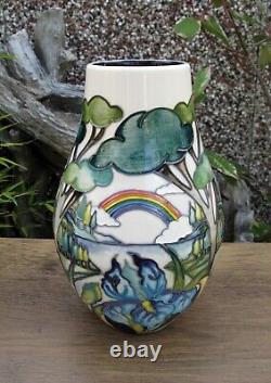 Vase MOORCROFT RAINBOW LAKE forme 117/7 Édition Limitée 18/20 Prix de détail £845