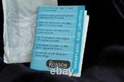 Vintage Ronson Fastnet Briquet Boxed Rare Limited Edition. Excellent État