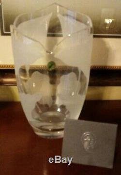 Waterford Crystal Limited Edition Grand Vase 13 Lis Mint Condition