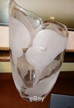 Waterford Crystal Limited Edition Grand Vase 13 Lis Mint Condition