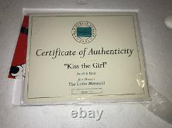 Wdcc Little Mermaid Kiss The Girl Eric & Ariel Limited Edition Mint Condition