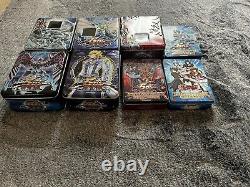 X8 5ds Collectable Tins Vide Edition Limitée Condition Incroyable Yugioh