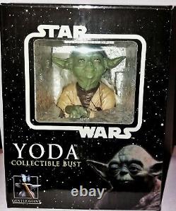Yoda Bust Edition Limitée Avec Certificat. L'état De La Menthe. Lire La Description